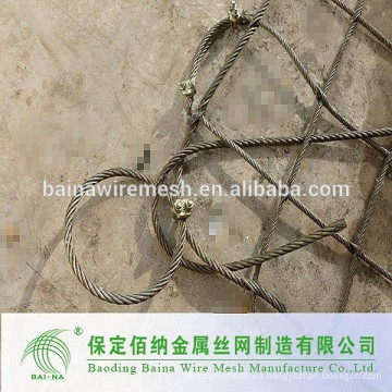 2014 China proveedor fuerte malla cuadrada de cable grueso